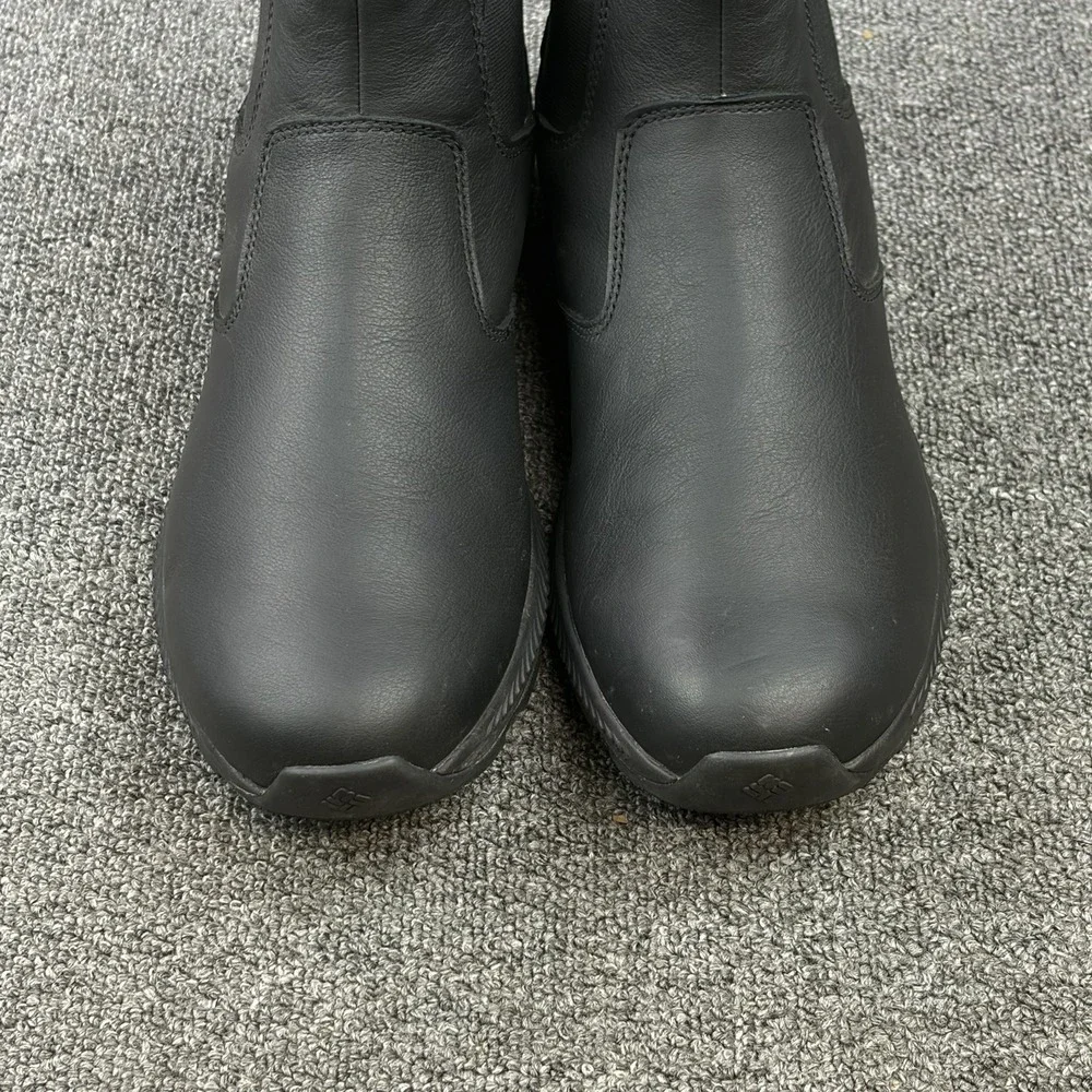 Columbia Landroamer Scout Boots Mens Size 11.5 Black Leather Chelsea BM6880-010